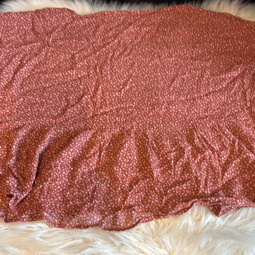 Paper Crane Brown Ruffled Blouse - Picture 6 of 8